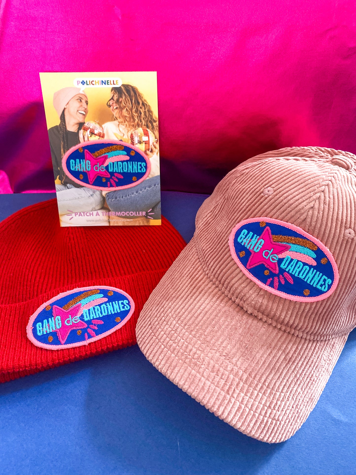 Casquette velours intersaison