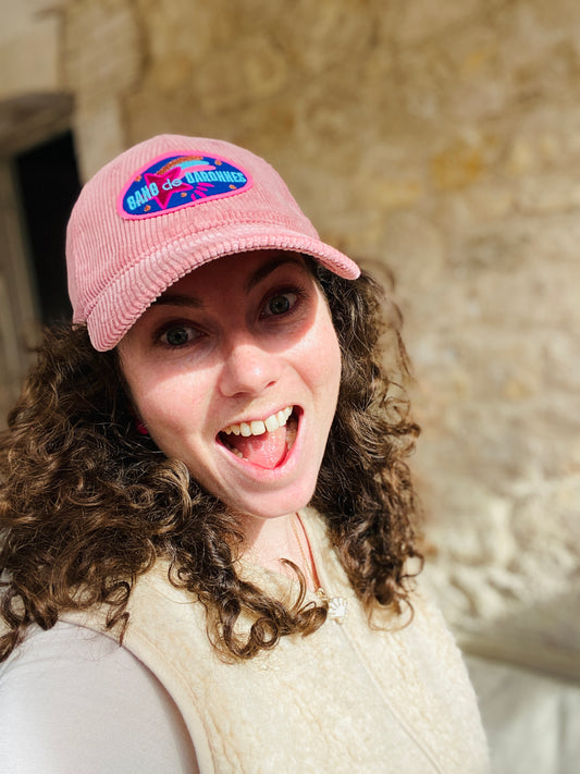 Casquette velours intersaison